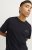 Jack & Jones CORP Logo T-Shirt Black w Small Black Print - Тениски - мъжки тениски големи размери