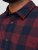 Jack & Jones Gingham L/S Shirt Dark Red - Ризи - мъжки ризи големи размери