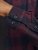 Jack & Jones Gingham L/S Shirt Dark Red - Ризи - мъжки ризи големи размери