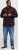 Jack & Jones Gingham L/S Shirt Dark Red - Ризи - мъжки ризи големи размери
