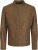 Jack & Jones Rocky Urban Rider Leather Jacket Brown - Якета - мъжки якета големи размери
