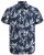Jack & Jones JORCRAYON AOP Shirt Navy - Ризи - мъжки ризи големи размери