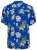 Jack & Jones JORLUKE FLORES Resort Shirt Nautical Blue - Ризи - мъжки ризи големи размери
