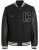 Jack & Jones JORCOLLEGE Bomber Jacket Black - Якета - мъжки якета големи размери