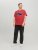 Jack & Jones JORJOSHUA T-shirt Red - Тениски - мъжки тениски големи размери
