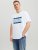 Jack & Jones JORJOSHUA T-shirt Bright White - Тениски - мъжки тениски големи размери