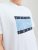 Jack & Jones JORJOSHUA T-shirt Bright White - Тениски - мъжки тениски големи размери