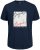 Jack & Jones JORJOSHUA T-shirt Navy - Тениски - мъжки тениски големи размери