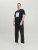 Jack & Jones JORJOSHUA T-shirt Navy - Тениски - мъжки тениски големи размери