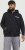 Jack & Jones ESTERBRO Zip Hoodie Black - Суичъри & cуичъри с качулка - мъжки суичъри големи размери