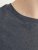 Jack & Jones PAULOS T-Shirt Dark Grey Melange - Тениски - мъжки тениски големи размери