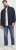 Jack & Jones MULTI SET-IN Sleeves Quilted Jacket With Collar Navy Blazer - Якета - мъжки якета големи размери