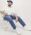 Jack & Jones GLENN ORIGINAL MF 071 Jeans Blue Denim - Дънки и панталони - мъжки Дънки и панталони големи размери
