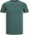 Jack & Jones ORGANIC T-Shirt Green/Melange - Тениски - мъжки тениски големи размери