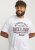 Jack & Jones JJELOGO O-Neck T-Shirt White - Тениски - мъжки тениски големи размери