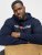 Jack & Jones CORP OLD LOGO REG FIT Hoodie Navy Blazer - Суичъри & cуичъри с качулка - мъжки суичъри големи размери