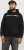 Jack & Jones CORP OLD LOGO REG FIT Hoodie Black - Суичъри & cуичъри с качулка - мъжки суичъри големи размери