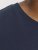 Jack & Jones LOGO O-Neck T-Shirt Dark Blue - Тениски - мъжки тениски големи размери