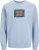 Jack & Jones HUDSON Sweatshirt Chambray Blue - Суичъри & cуичъри с качулка - мъжки суичъри големи размери