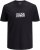Jack & Jones Tarmac Branding Crew Neck T-Shirt Black - Тениски - мъжки тениски големи размери