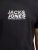 Jack & Jones Tarmac Branding Crew Neck T-Shirt Black - Тениски - мъжки тениски големи размери