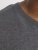 Jack & Jones ORGANIC T-Shirt Dark Grey Melange - Тениски - мъжки тениски големи размери