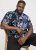 Jack & Jones Hawaii AOP Shirt Blue - Ризи - мъжки ризи големи размери
