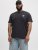  Jack & Jones Jackie Crew Neck T-Shirt Black - Тениски - мъжки тениски големи размери