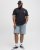  Jack & Jones Jackie Crew Neck T-Shirt Black - Тениски - мъжки тениски големи размери