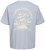 Jack & Jones Bellagio Collage Crew Neck T-Shirt Skyway - Тениски - мъжки тениски големи размери
