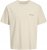 Jack & Jones Boston Photo Crew Neck T-Shirt Antique White - Тениски - мъжки тениски големи размери