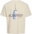 Jack & Jones Boston Photo Crew Neck T-Shirt Antique White - Тениски - мъжки тениски големи размери