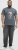 Jack & Jones Anatomy Skull Crew Neck T-Shirt Grey - Тениски - мъжки тениски големи размери