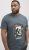 Jack & Jones Anatomy Skull Crew Neck T-Shirt Grey - Тениски - мъжки тениски големи размери