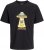 Jack & Jones Anatomy Skull Crew Neck T-Shirt Black - Тениски - мъжки тениски големи размери