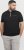 Jack & Jones Fusion Pique Zipper Polo Black - Поло тениски - мъжки тениски с яка големи размери