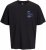 Jack & Jones Compact Crew Neck T-Shirt Black - Тениски - мъжки тениски големи размери