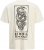 Jack & Jones Snake Crew Neck T-Shirt Antique White - Тениски - мъжки тениски големи размери