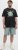 Jack & Jones Hydra Crew Neck T-Shirt Black - Тениски - мъжки тениски големи размери