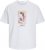 Jack & Jones Hydra Crew Neck T-Shirt Bright White - Тениски - мъжки тениски големи размери