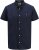 Jack & Jones Summer Shield Short Sleeve Shirt Maritime Blue - Ризи - мъжки ризи големи размери