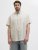 Jack & Jones Summer Shield Short Sleeve Shirt White Pepper - Ризи - мъжки ризи големи размери