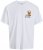 Jack & Jones Fuji Crew Neck T-Shirt Bright White - Тениски - мъжки тениски големи размери