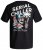 Jack & Jones JJCHILLER With Back Print Black - Тениски - мъжки тениски големи размери