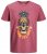 Jack & Jones JJEUSTACE T-Shirt Pink - Тениски - мъжки тениски големи размери