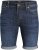 Jack & Jones Rick Fox Shorts GE 237 Blue Denim - Шорти - мъжки къси панталони големи размери