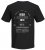 Jack & Jones JCOEDTN T-Shirt with Back Print Black - Тениски - мъжки тениски големи размери