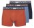 Jack & Jones JACMARCO SOLID Trunks 3-Pack Coronet Blue - Бельо & Бански шорти - Мъжко бельо големи размери