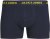 Jack & Jones JACPINK FLAMINGO TRUNKS 5 PACK Navy Blazer - Бельо & Бански шорти - Мъжко бельо големи размери
