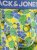 Jack & Jones JACPINEAPPLE SKULL TRUNKS 3 PACK Palace Blue - Боксерки - мъжки боксерки големи размери